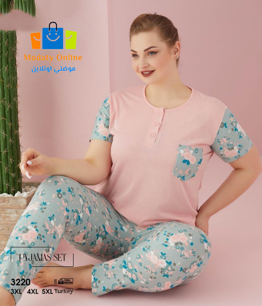 Pajamas Half Sleeve Big Size