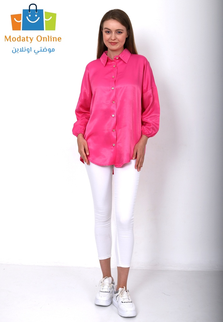 T-Women's Casual Shirt-Pink