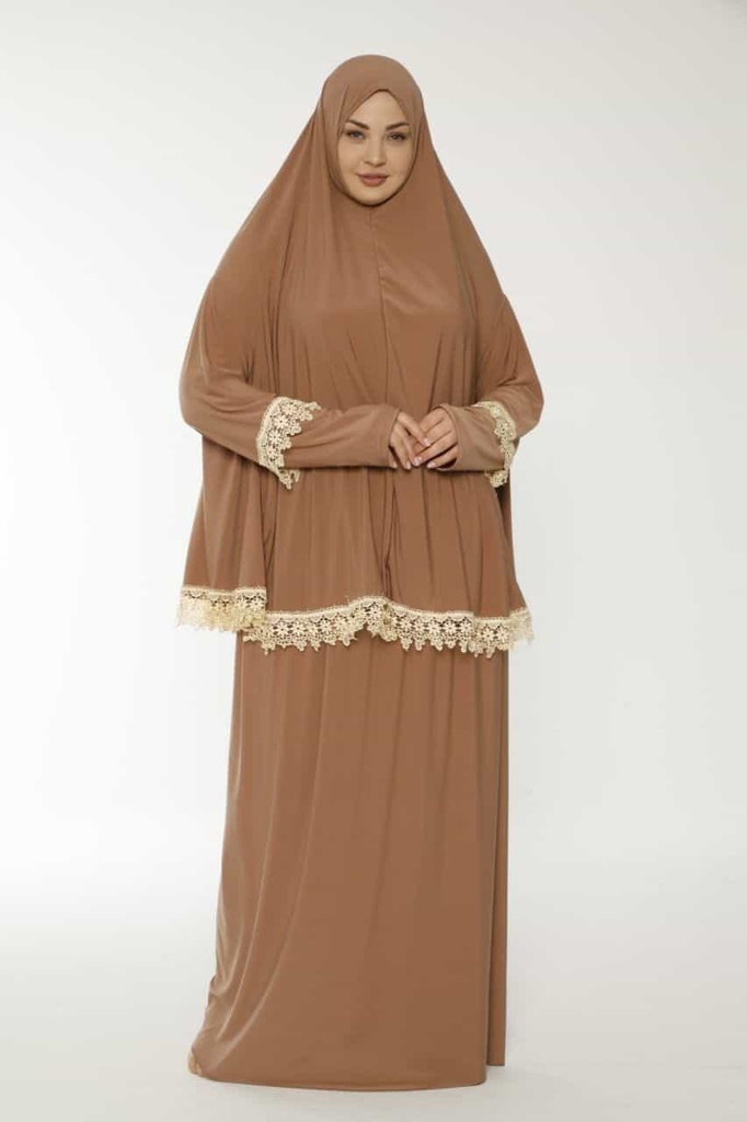 Women's Prayer Set Brown 