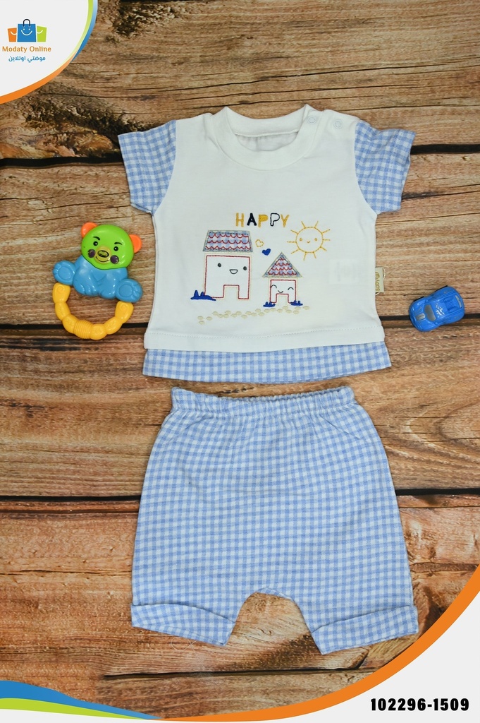 Newborn Boy Set two Pieces  , Blouse & Pants